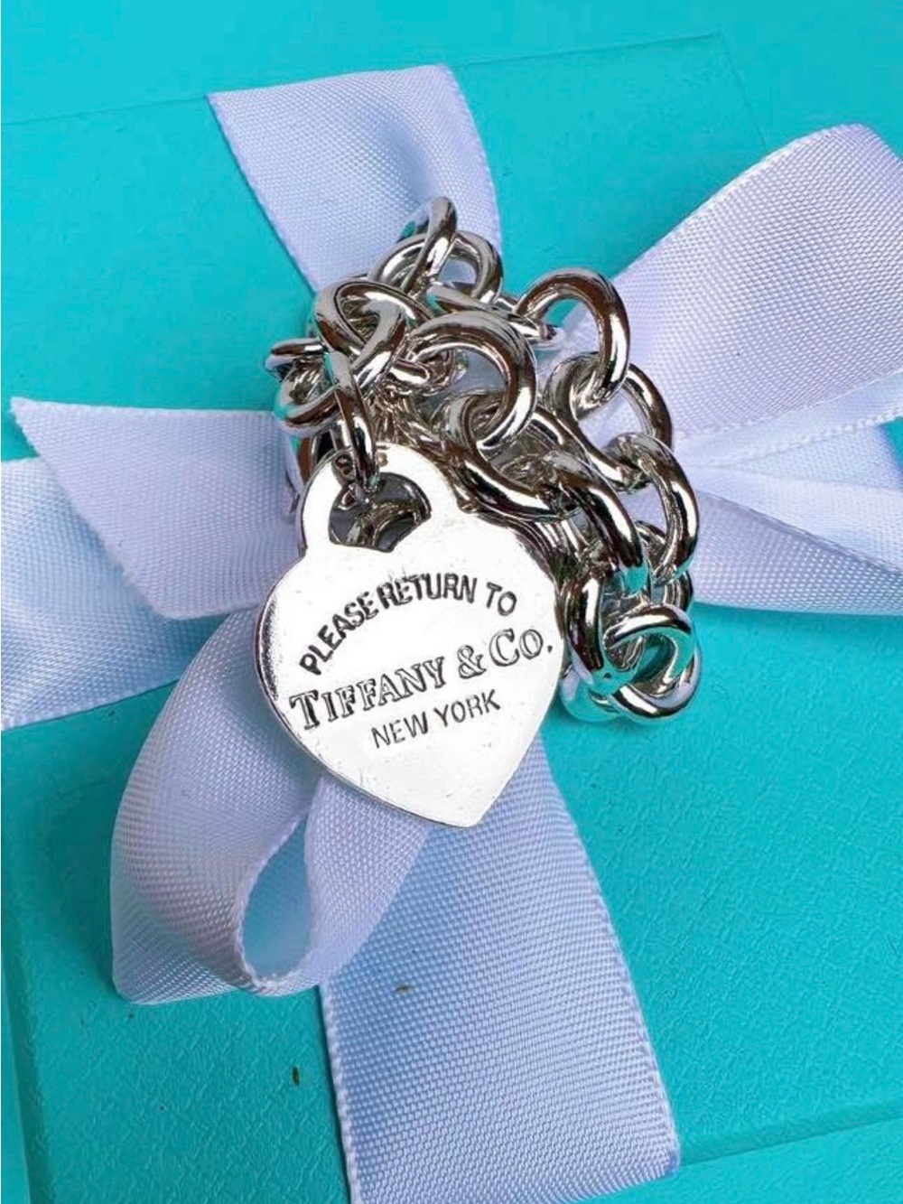 Tiffany & Co. Return to Tiffany Heart Tag Sterling Silver Bracelet